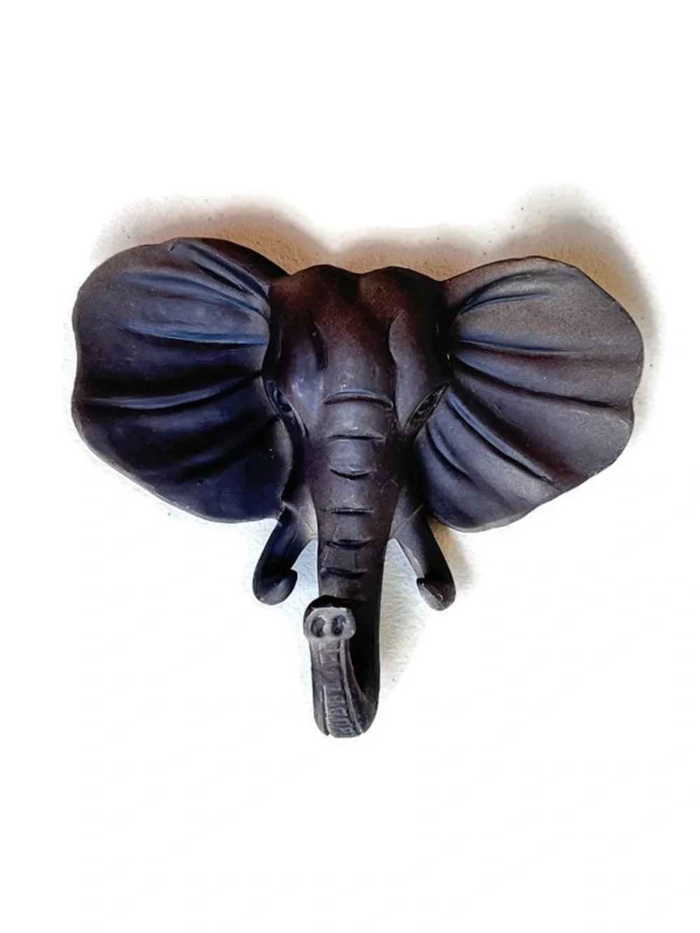 Safari Animal Wall Hooks Set of 3 Elephant Giraffe Zebra Resin Wall Jungle Decor